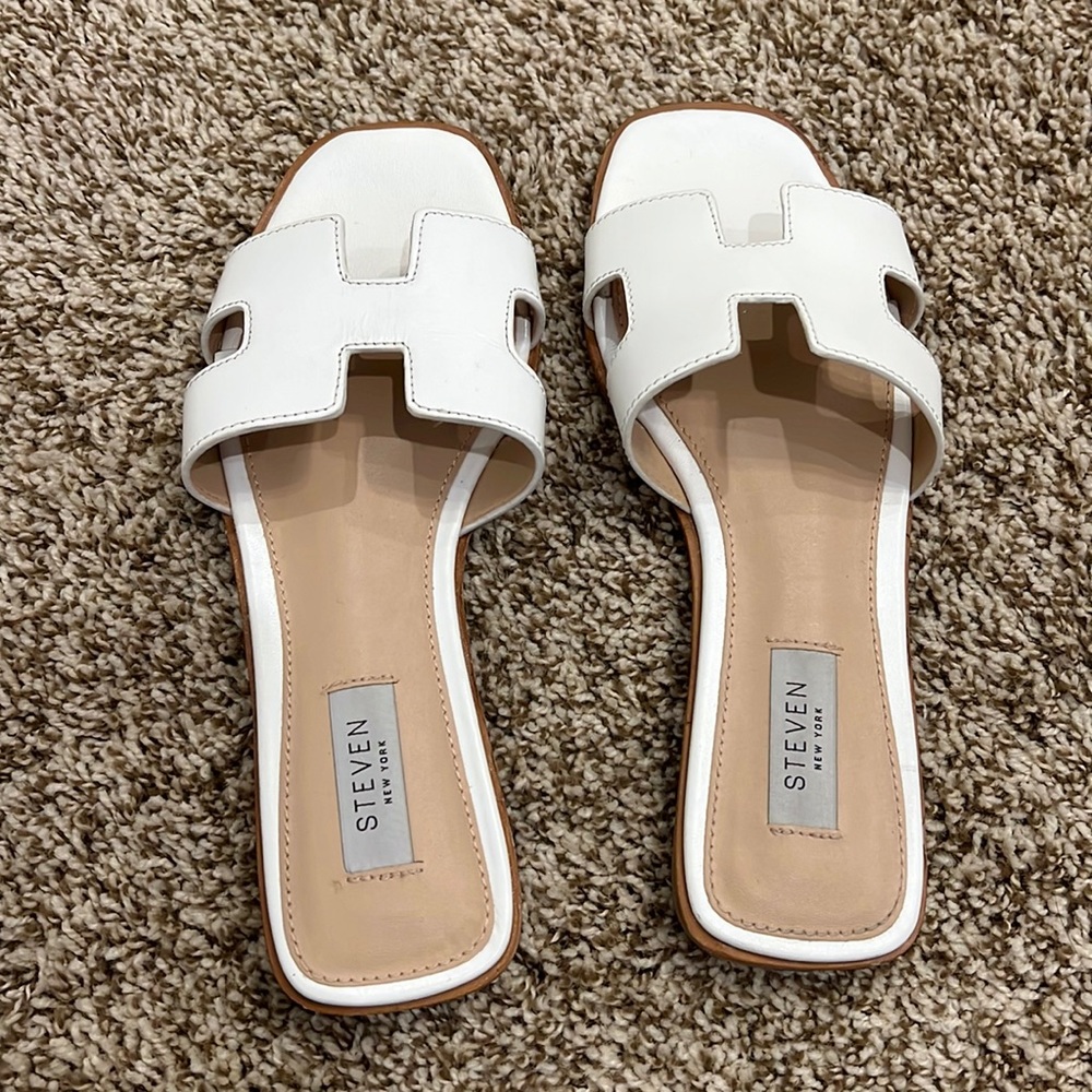 HADYN WHITE LEATHER white leather